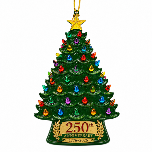 🔥🔥🔥2026 America 250th Anniversary Nostalgic Christmas Tree Ornament