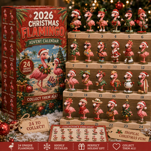 🦩 2026 Christmas Flamingo Advent Calendar– Every Day Brings New Surprises 🎄✨ - image 1