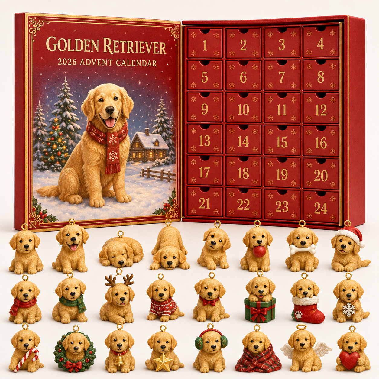 ❤️Golden Retriever Advent Calendar