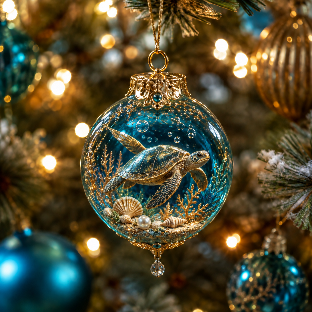 🎅2026 Christmas Gift 50% Off--✨Ocean Wonders Christmas Ornament Collection