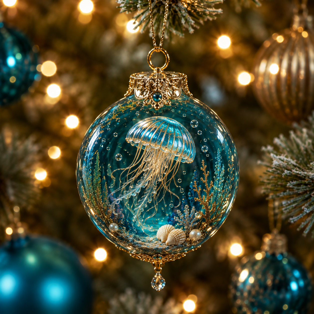 🎅2026 Christmas Gift 50% Off--✨Ocean Wonders Christmas Ornament Collection