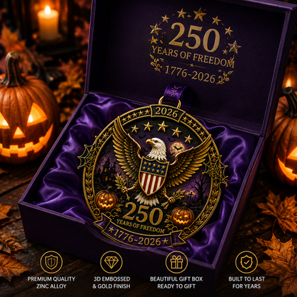 🎃 2026 America 250th Anniversary Halloween Eagle Ornament