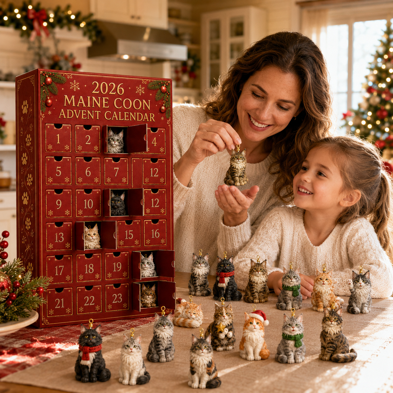 ❤️Maine Coon Advent Calendar