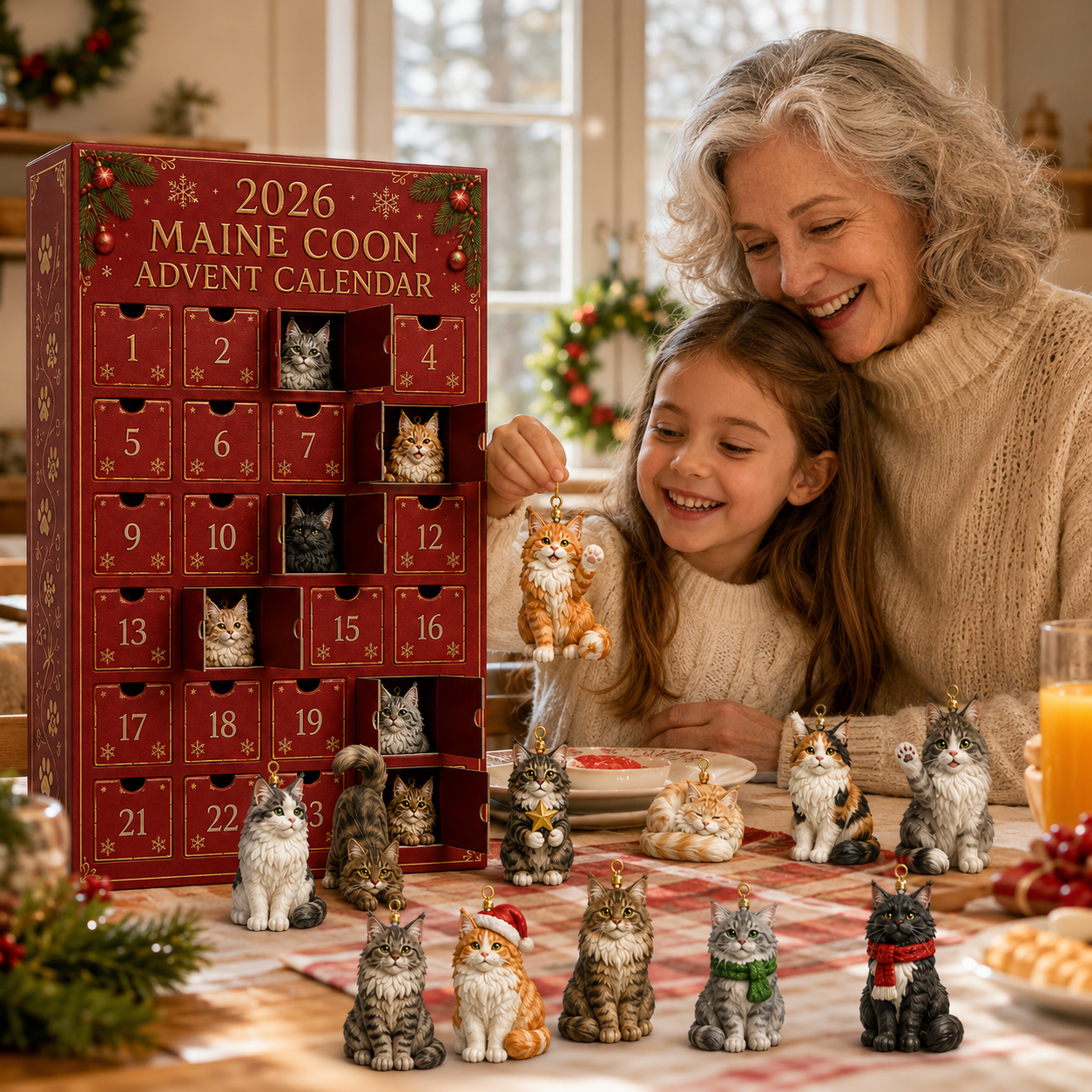 ❤️Maine Coon Advent Calendar