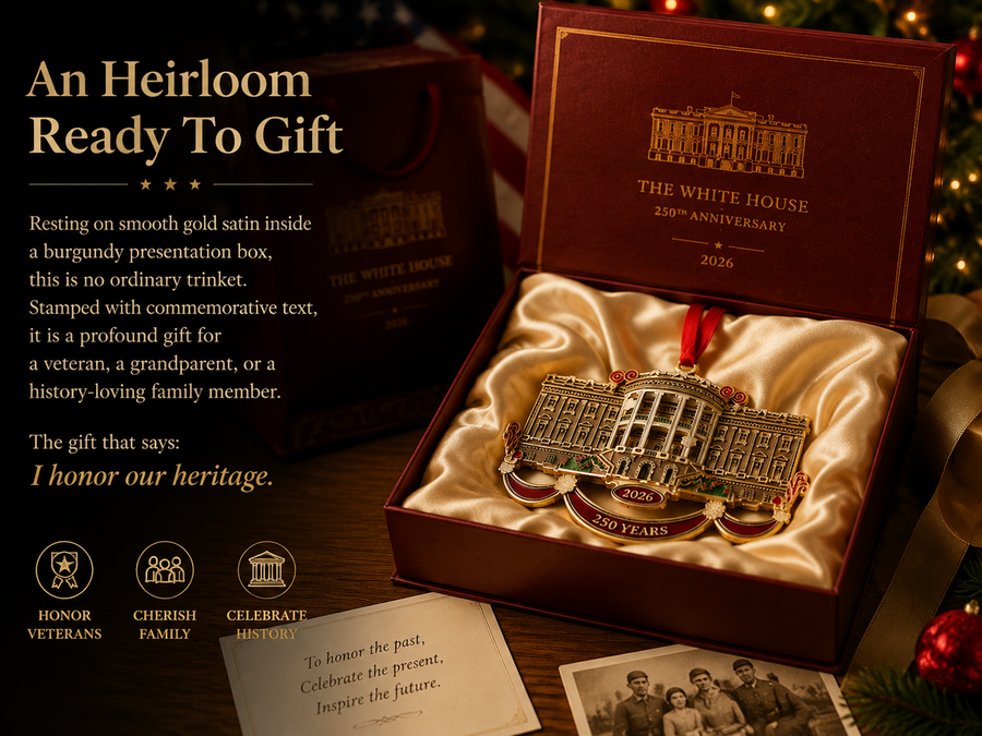 Commemorative ornament gift and display idea
