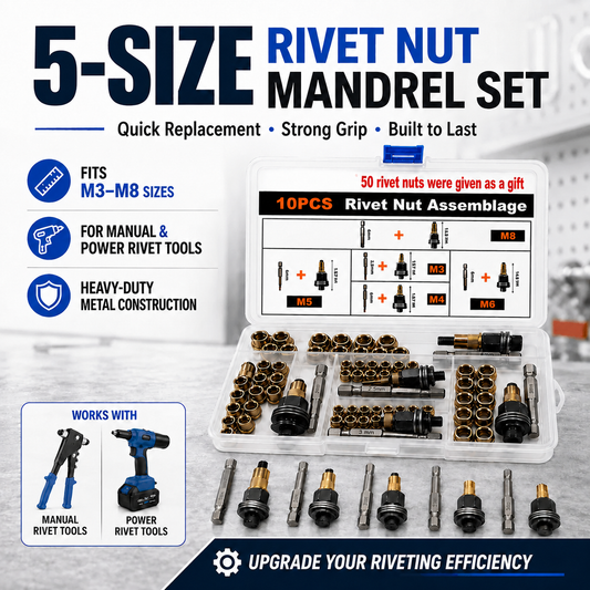 Complete M3-M8 Rivet Kit