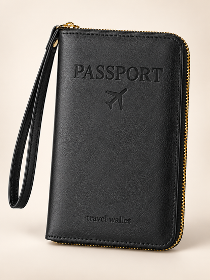 ✈️ Travel Deal – Zipper Passport Organizer 💼 RFID-Blocking Travel Holder for Cards, IDs & Essentials 🔒 - image 13