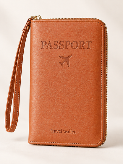 ✈️ Travel Deal – Zipper Passport Organizer 💼 RFID-Blocking Travel Holder for Cards, IDs & Essentials 🔒 - image 14