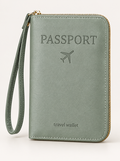 ✈️ Travel Deal – Zipper Passport Organizer 💼 RFID-Blocking Travel Holder for Cards, IDs & Essentials 🔒 - image 9