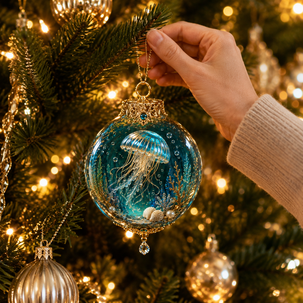 🎅2026 Christmas Gift 50% Off--✨Ocean Wonders Christmas Ornament Collection