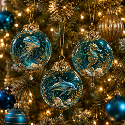 🎅2026 Christmas Gift 50% Off--✨Ocean Wonders Christmas Ornament Collection
