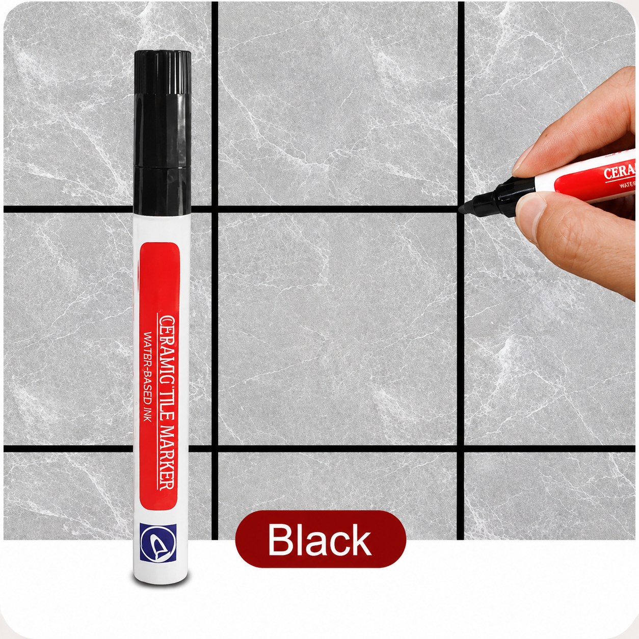 Anti-Mould & Waterproof Joint Pen for Ceramic Tiles