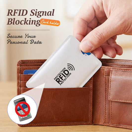 8 Pack RFID Blocking Anti Theft Card Sleeves - image 1