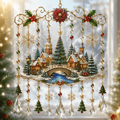 ⏰LIMITED TIME 49% OFF!🔥 -High-quality handmade Christmas window decorations