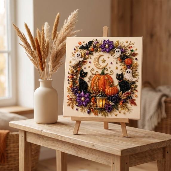 ✨Hot DIY Diamond Art Kit🎃 Create Your Own Spooky Halloween/Christmas Decoration