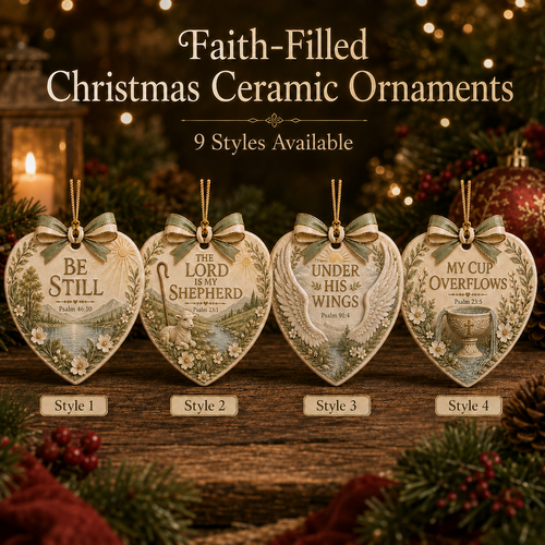 ✝️ Christian Faith x Christmas Ornament