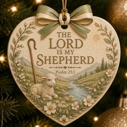 ✝️ Christian Faith x Christmas Ornament