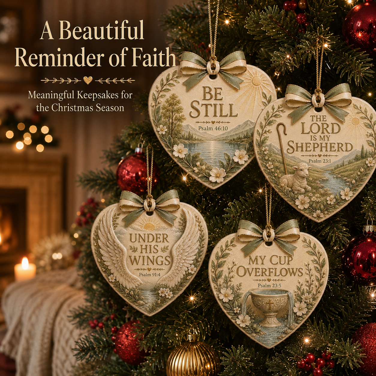 ✝️ Christian Faith x Christmas Ornament