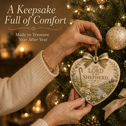 ✝️ Christian Faith x Christmas Ornament