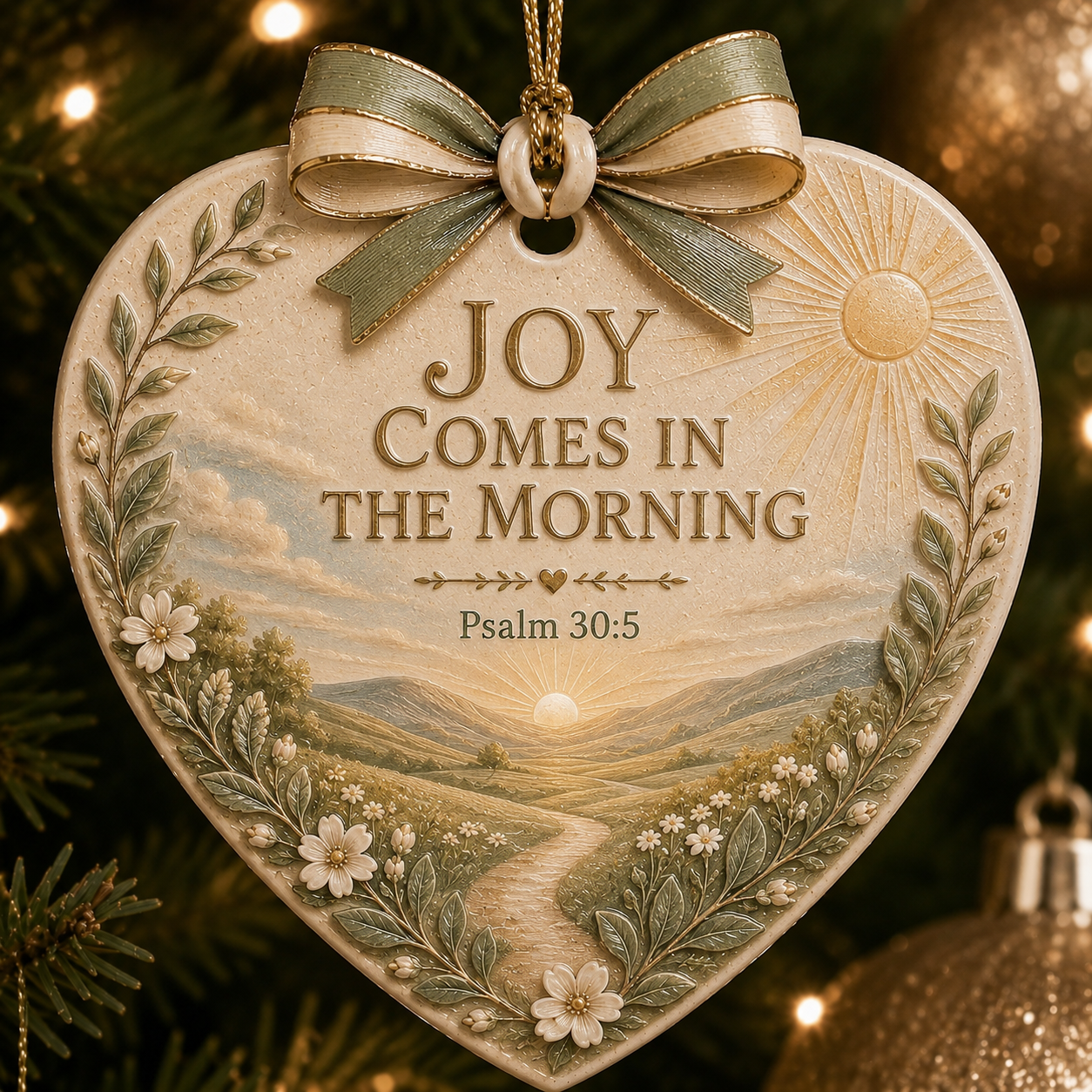 ✝️ Christian Faith x Christmas Ornament