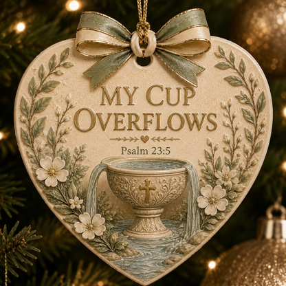 ✝️ Christian Faith x Christmas Ornament