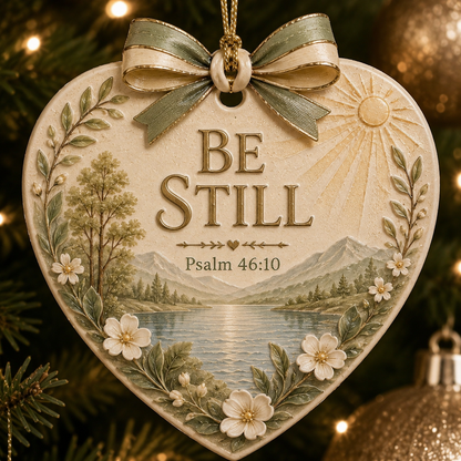 ✝️ Christian Faith x Christmas Ornament