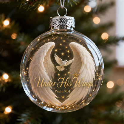 🙏 Psalms Scripture Christmas Ornament – A Beautiful Reminder of Faith 🎄✨ - image 2