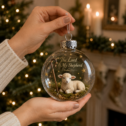 🙏 Psalms Scripture Christmas Ornament – A Beautiful Reminder of Faith 🎄✨ - image 8