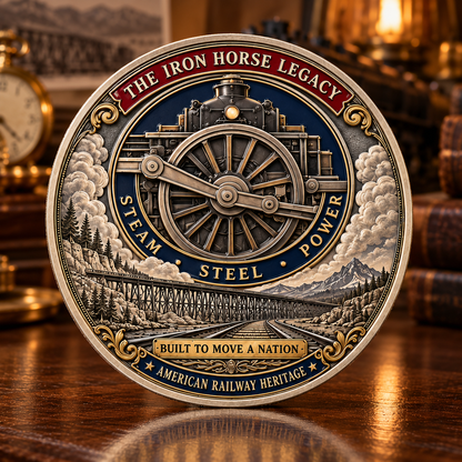 🚂 Big Boy 4014 American Steam Legends Commemorative Coin