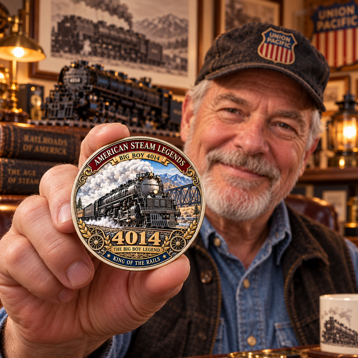 🚂 Big Boy 4014 American Steam Legends Commemorative Coin