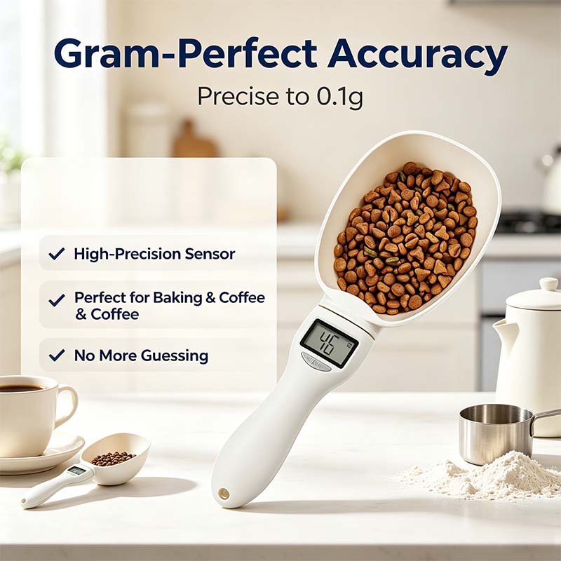 High Precision Digital Measuring Spoon Scale - 800g-0.1g LCD Kitchenware Scoop Utensils ⚖️ - image 3