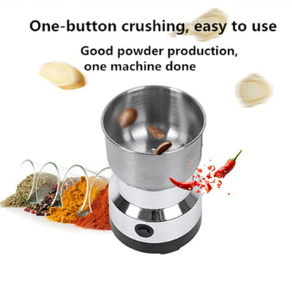 ⚙️ Stainless Steel Grain Grinder – High-Speed Electric Mill, Fine Powder in Seconds