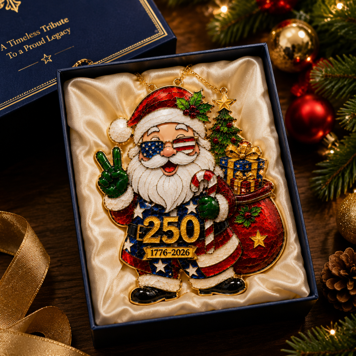 🔥Santa Claus Christmas tree ornament