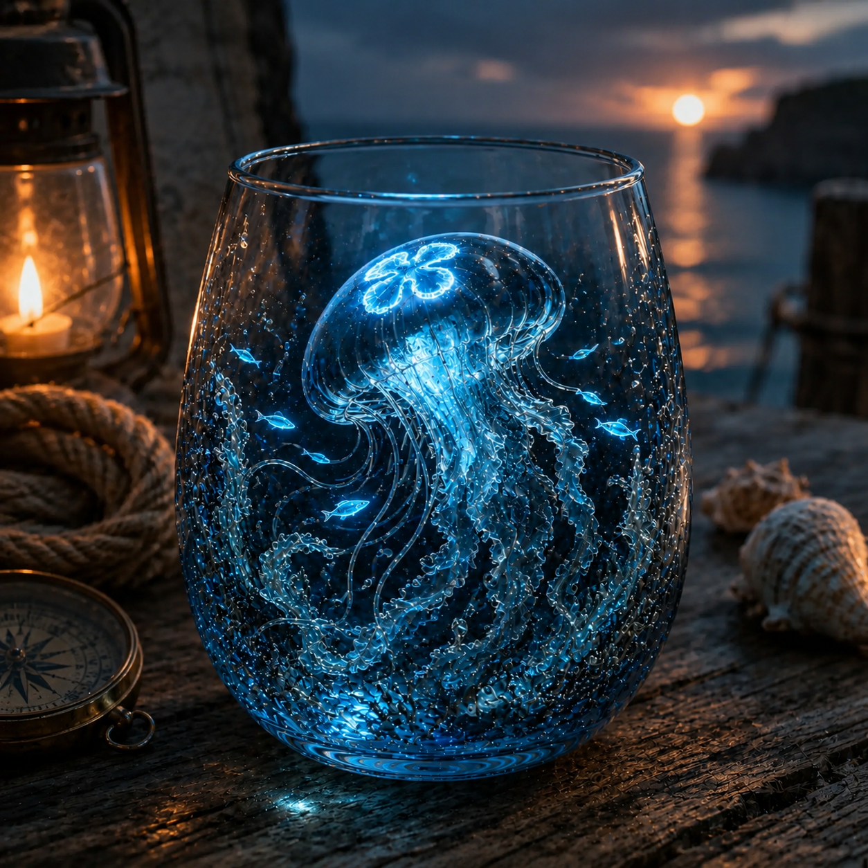 ⏰LIMITED TIME 49% OFF!🔥🌊Limited Edition Pirate Wine Glass Series