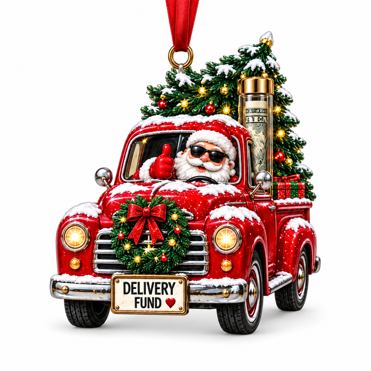 🎁 Surprise Red Envelope Christmas Tree Ornament | Turn Cash Gifts Into Magical Christmas Memories - image 12