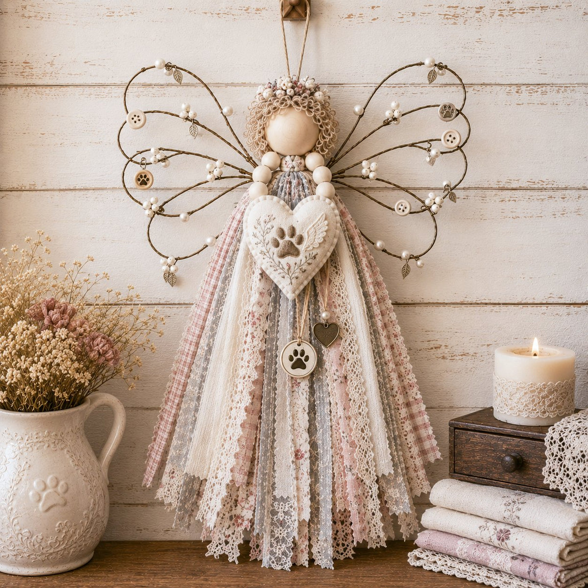 🔥Last Day 49% OFF - 🪽 Angel Fabric Hanging DIY Kit - image 6