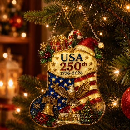 ✨ Limited anniversary edition✨⏰49% OFF!🔥High-quality hand-painted Christmas stocking ornament