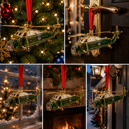 🔥Last 30pcs✨⏰ Limited anniversary edition✨49% OFF!🔥250th Anniversary Edition Helicopter Ornament