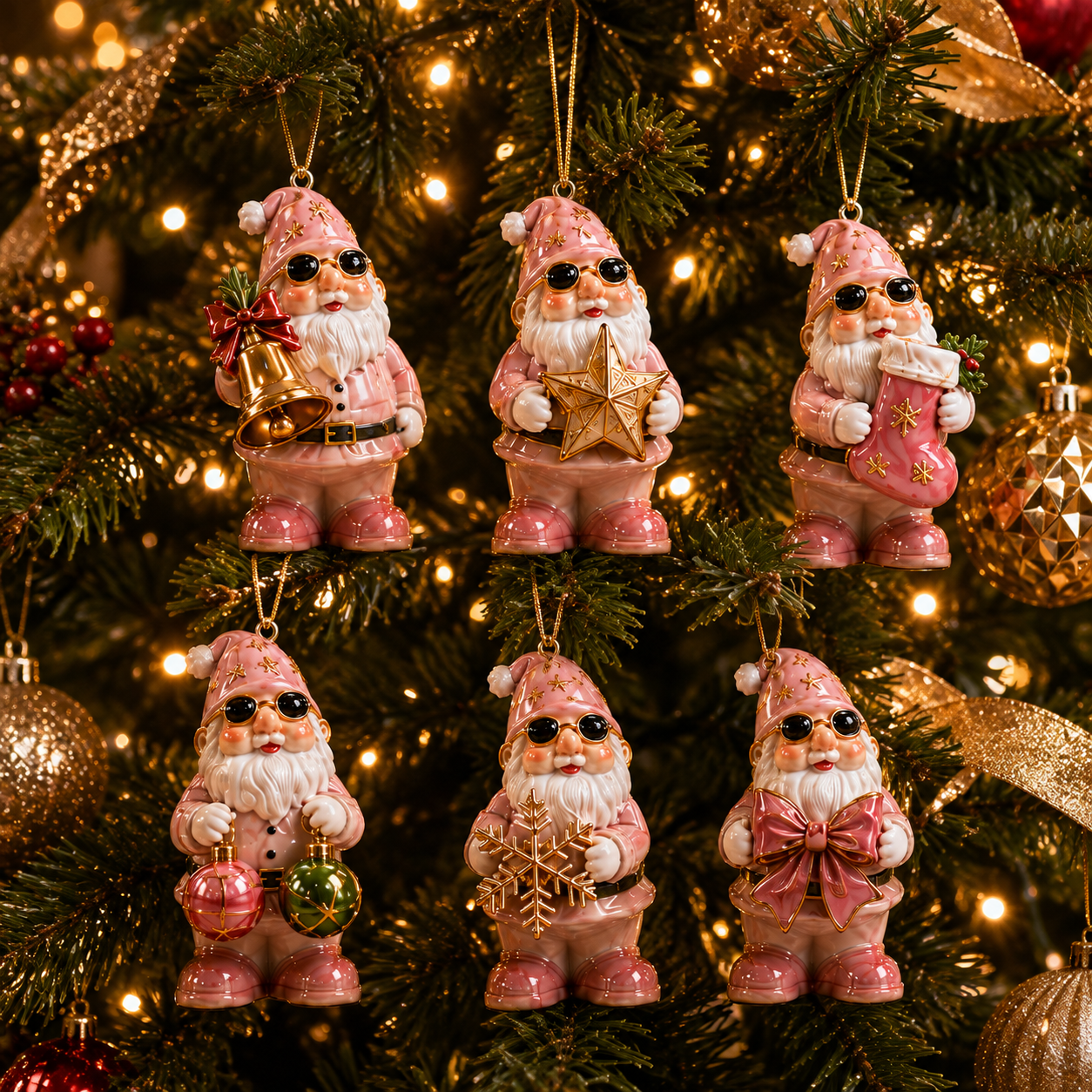 ✨24-Day Christmas Countdown Advent Calendar – Pink Dwarf Series