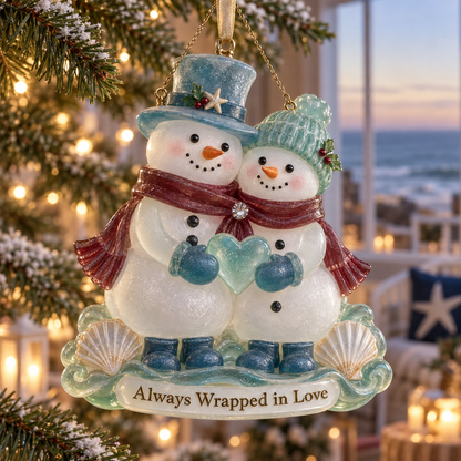Coastal Snowmen Christmas Decor |  Lasting Love - image 4