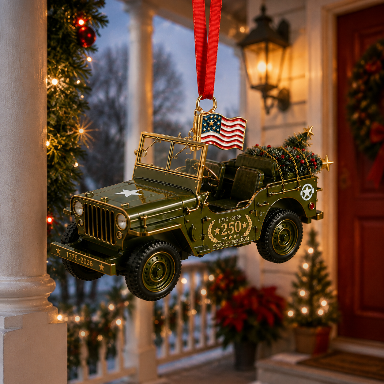 🔥Last 30pcs✨⏰ Limited anniversary edition✨49% OFF!🔥Christmas Pickup Truck Hanging Ornament