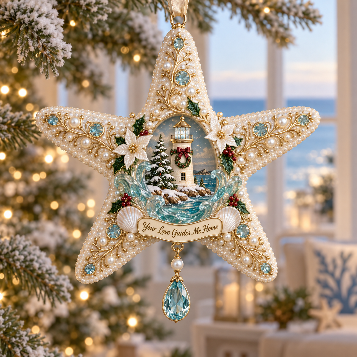"Ocean Treasures" – Marine Life Christmas Commemorative Ornament - image 7