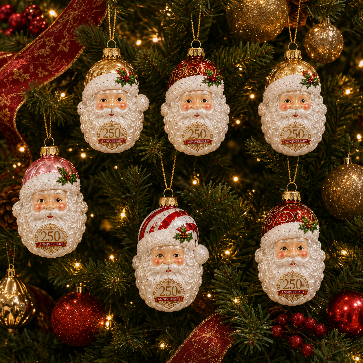 🔥Santa Claus  Christmas 24-Day Countdown Calendar