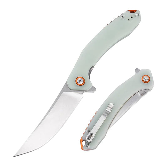 🔥Limited Time Discount 💥 Upgrade Blue Moon J1906 AR-RPM9 Steel Blade G10 Handle Folding Knives