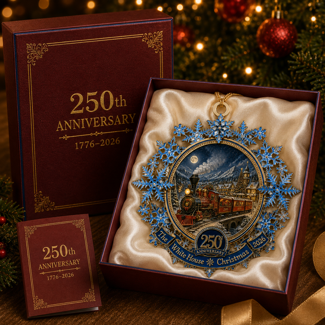 🔥Last 30pcs✨⏰ Limited anniversary edition✨49% OFF!🔥Blue Snowflake Christmas Tree Ornament