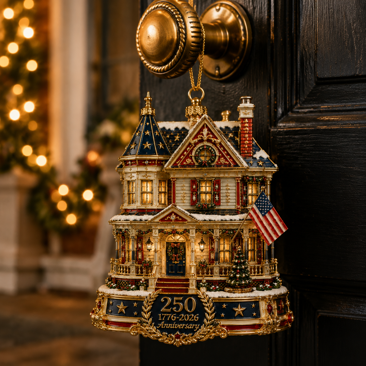 🔥Last 30pcs✨⏰ Limited anniversary edition✨49% OFF!🔥250th Anniversary Heritage Estate Christmas Ornament