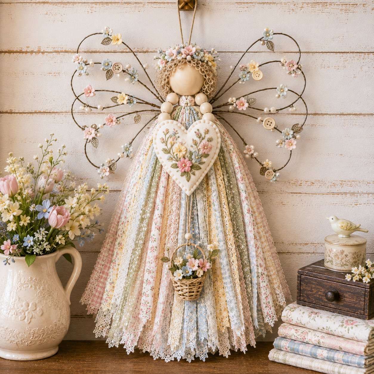 🔥Last Day 49% OFF - 🪽 Angel Fabric Hanging DIY Kit - image 9