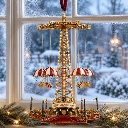 ✨250th Anniversary Carousel Tower Christmas Tree Ornament