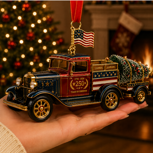 Christmas ornament car