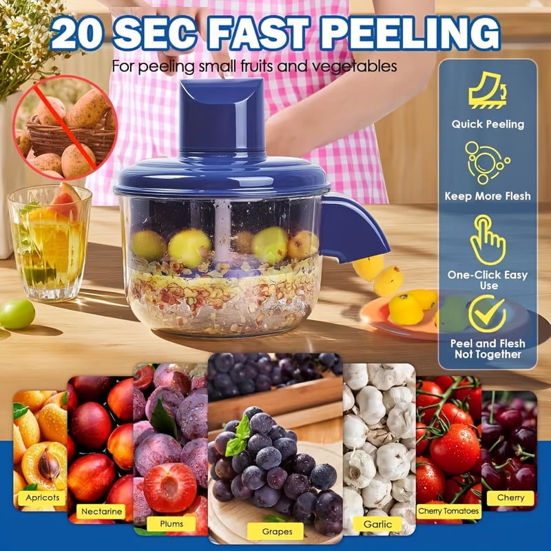 🔥LAST DAY 50% OFF - Universal Automatic Peeler | The Smart Kitchen Gadget That Peels Fruits & More In Seconds - image 3